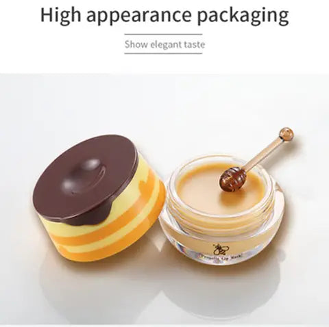 Bee Balm Honey Pot Lip Balm for Hydration and Smoothing