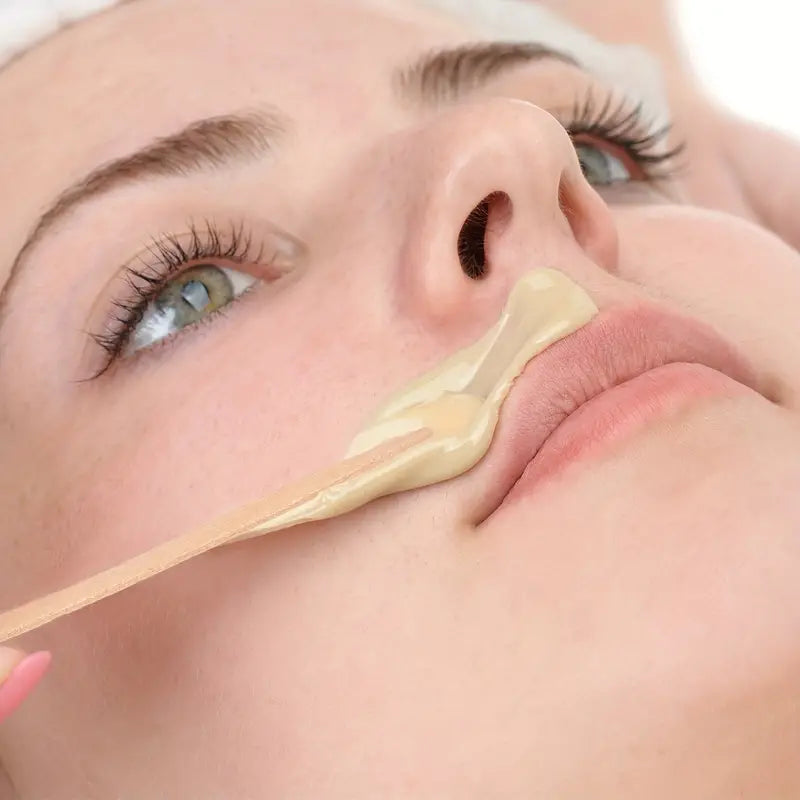 200 Pcs Eyebrow Wax Sticks and Applicator Tongue Depressors